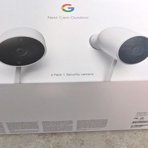 New never out of box Google Nest Cam outdoor
